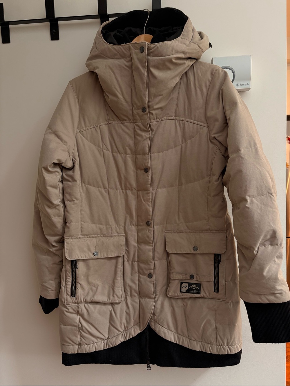 Orage Sand winter Coat - Women